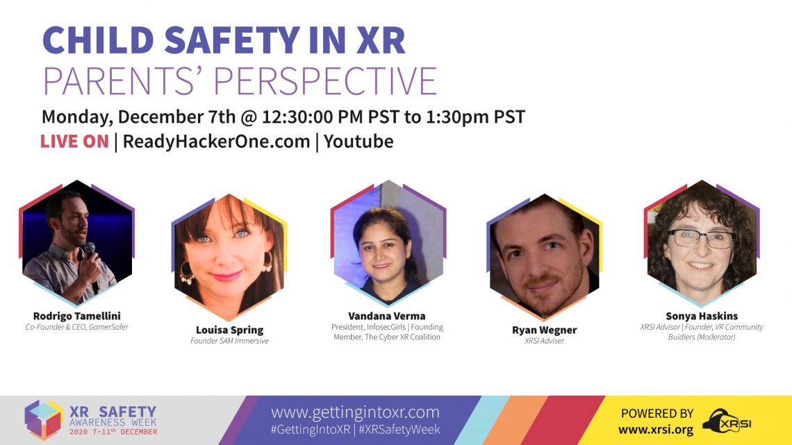 Child Safety in VR: Parents' Perspective | Ready Hacker One